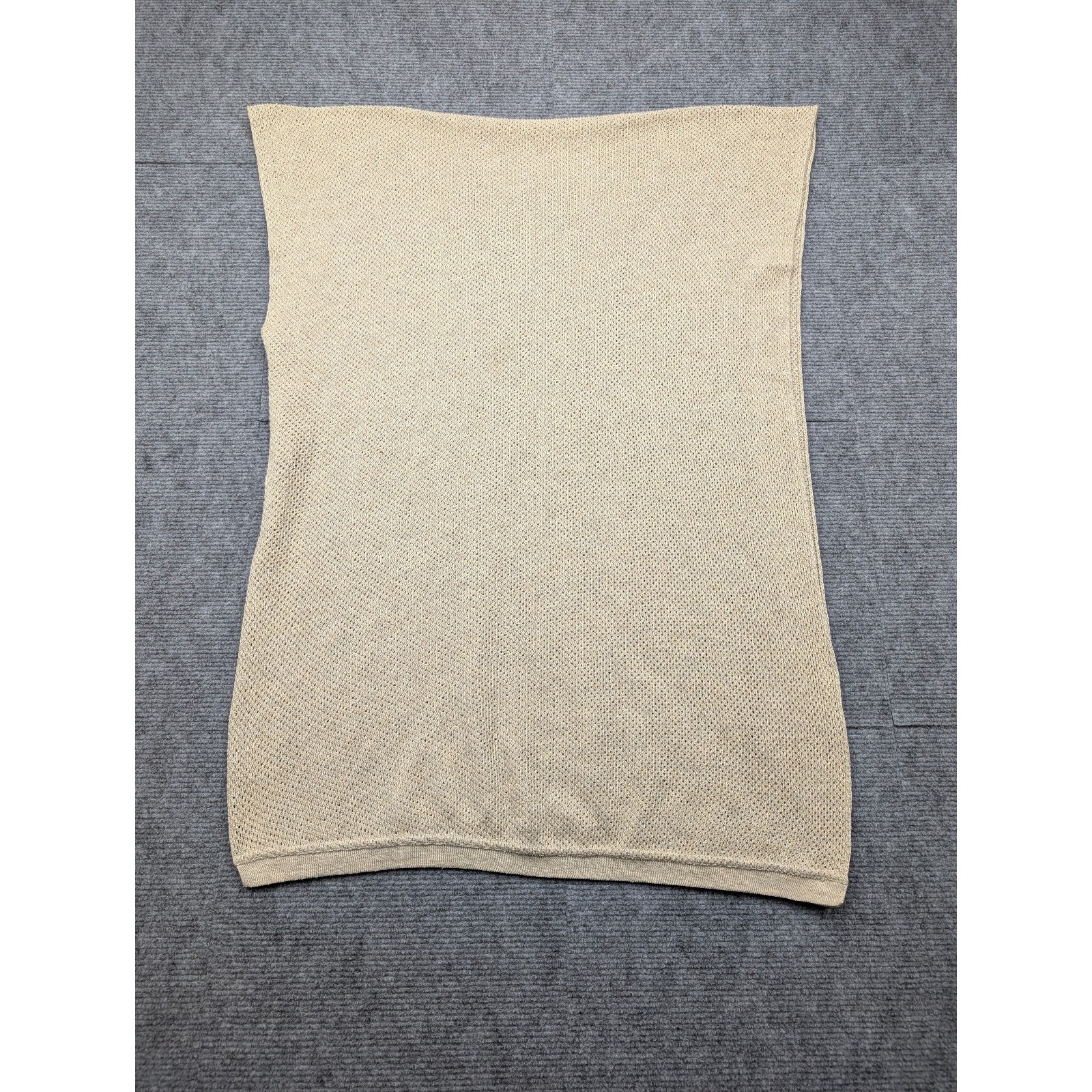 Amma Cocoon One Size Poncho Breast Feeding Knit Lightweight Brown Nursing Cover — image 5 of 8